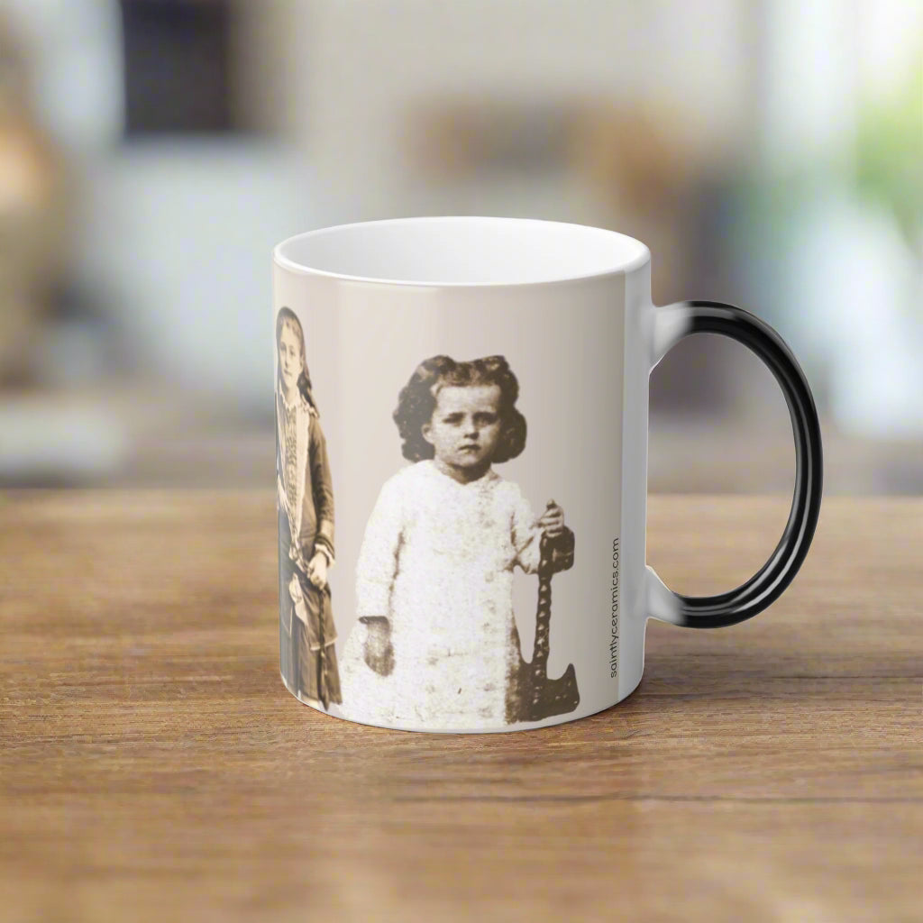 st therese of lisieux as a child color changing mug | St Therese as a child image 3 of 3 |
 saintlyceramics.com