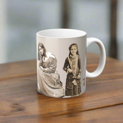 st therese of lisieux mug center saintly ceramics | saintlyceramics.com | front of mug image 2 of 3